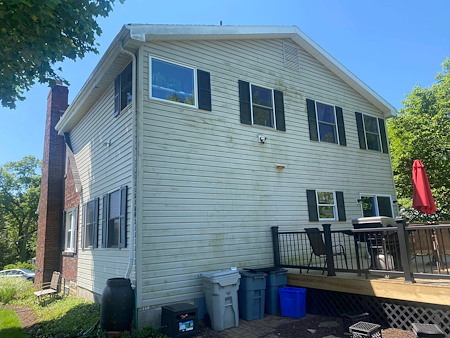 Why your homes exterior looks dirty and how pressure washing helps