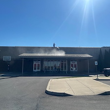 Faith-Meets-Innovation-Drone-Soft-Washing-a-Church 0